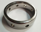 Hot & Cold Metal Cock Ring 15mm